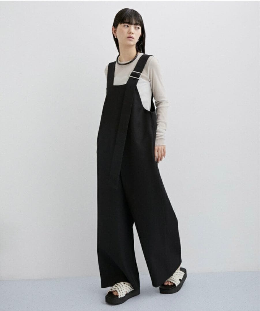 新品●アダムエロペ　ベルテッドストラップロンパース　ADAM ET ROPE'