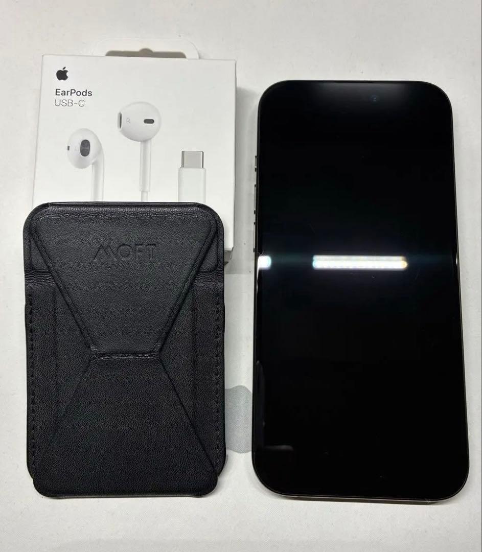 iPhone15pro 128GB 箱付き (オマケ付き)