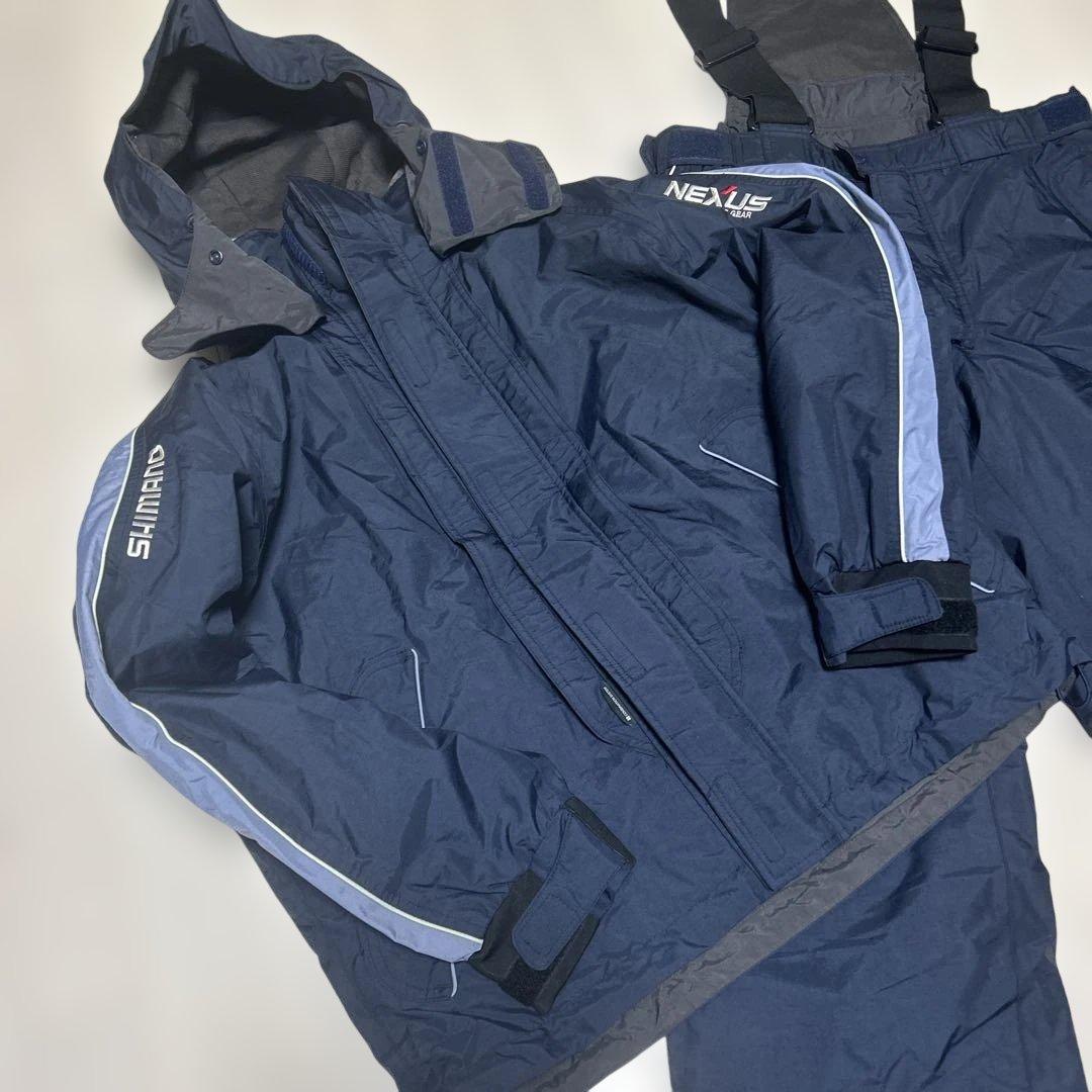 SHIMANO NEXUSフィッシングスーツ(上下セット) ＋7 STRV