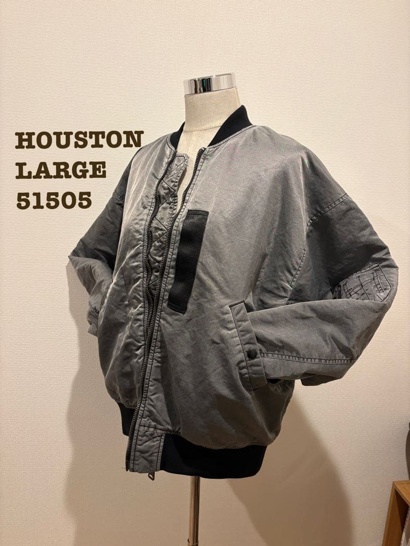 HOUSTON MA-1 フライトジャケット LARGE 51505 アメカジ