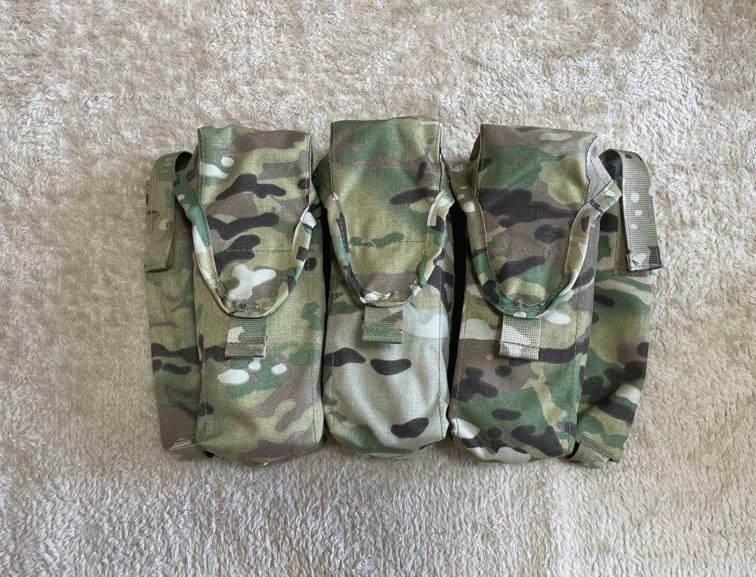実物　6B45メーカーTechnicom製　ロシア軍マルチカム 2マガジンポーチ