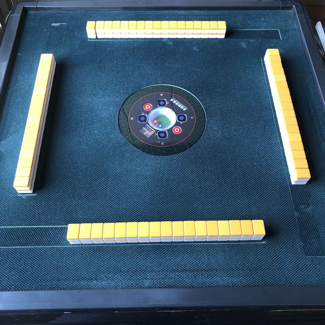 ☆全自動電動 マージャン卓 折りたたみ式 静音タイプ 麻雀 日本語説明書付き