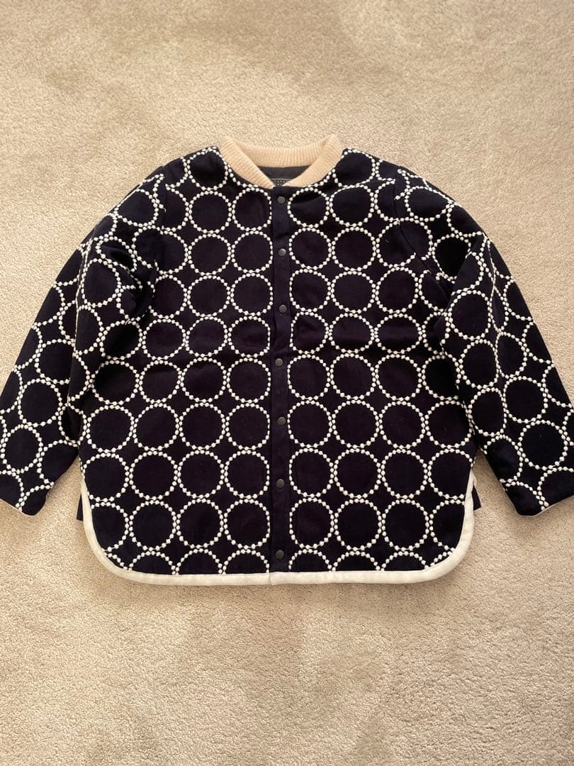 ミナペルホネン コート ジャケット120 misha＆puff caramel