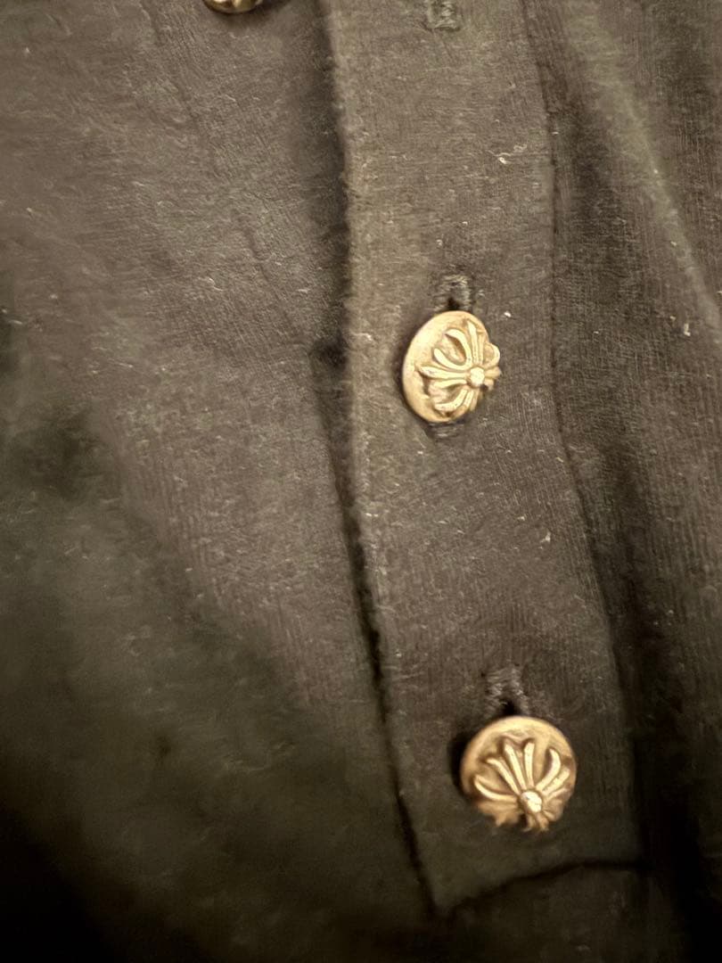 クロムハーツ ヘンリーネック　ロンTシャツ