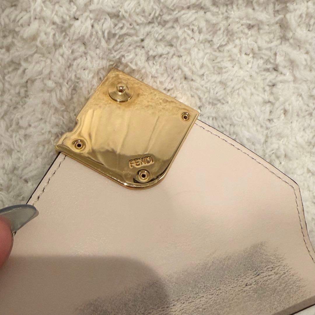 FENDI 三つ折り財布　ダイヤモンド　小銭入れ　フェンディ