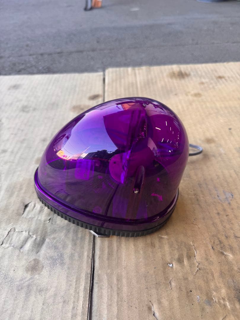 パトライト　紫