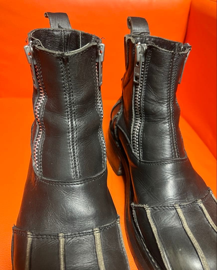 whoop-de-doo フープディドゥ　厚底ブーツ　ブラック　アーカイブ