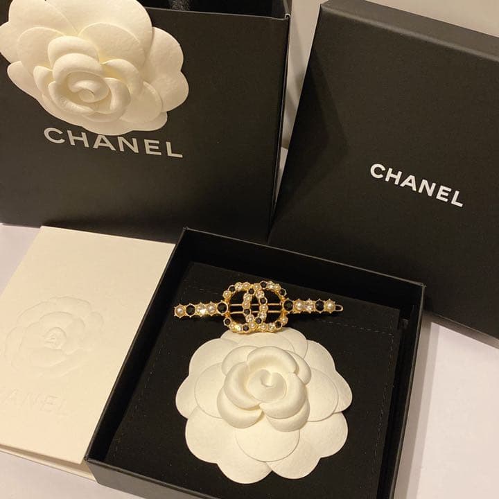 【CHANEL】ヘアクリップ　バレッタ