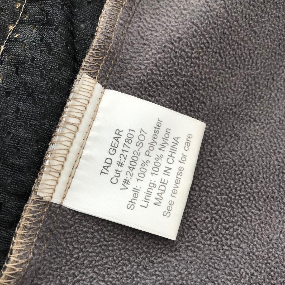 TAD GEAR ソフトシェルジャケット ミリタリー ベージュ S