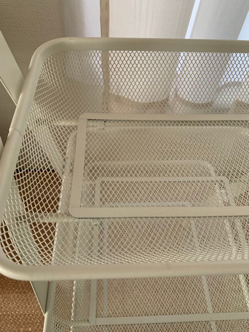 IKEA　イケア　RISATORP リーサトルプ ワゴン　ホワイト　白