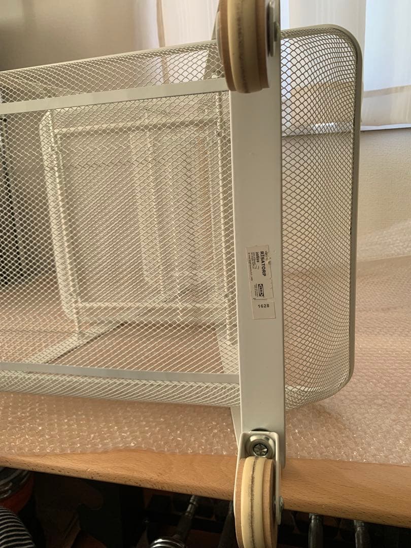 IKEA　イケア　RISATORP リーサトルプ ワゴン　ホワイト　白