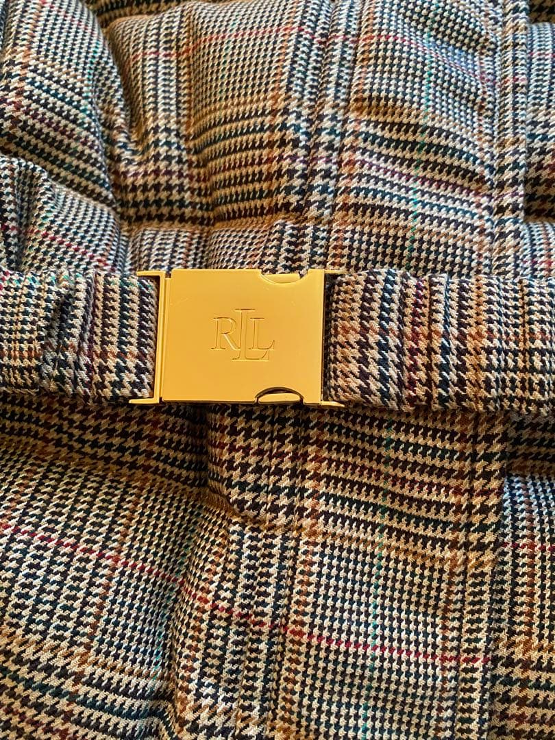 最終価格Lauren Ralph Lauren グレンチェックダウンベスト