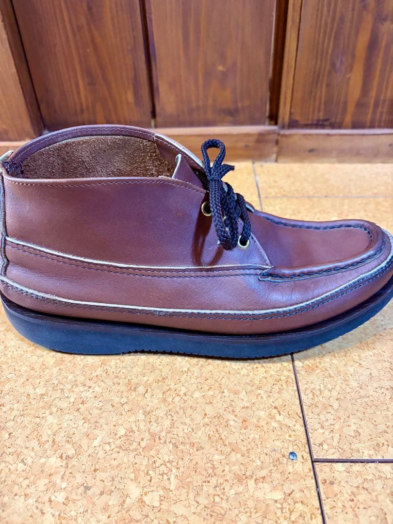 ラッセルモカシン　スポーティングクレーチャッカ　美品　US8.5 ダブルモカシン