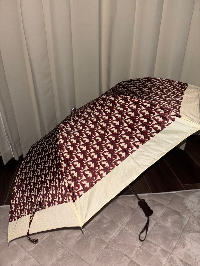 Diorプリント 折りたたみ傘