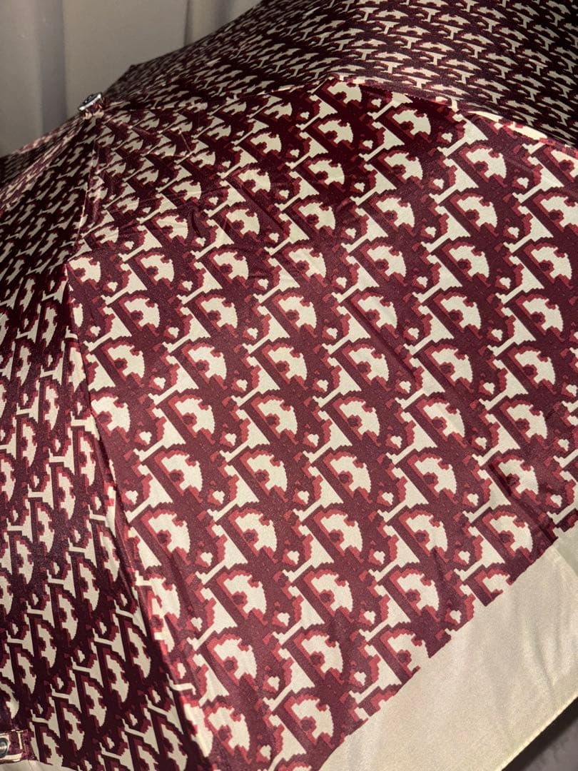 Diorプリント 折りたたみ傘