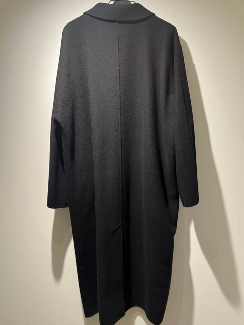 2024AW ATON エイトン バルマカンコート BLACK auralee
