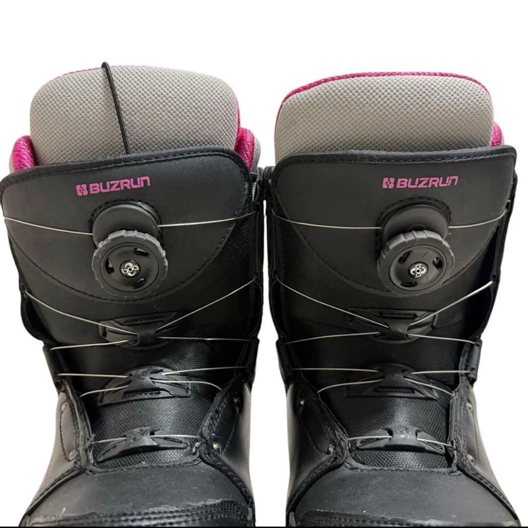美品【数回使用】BUZRUN BOA スノーボードブーツ24.5cm
