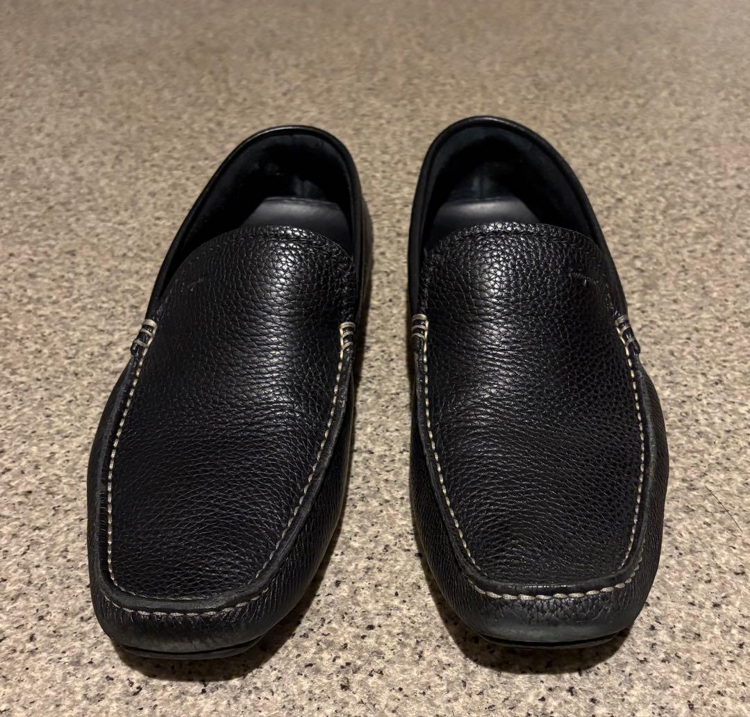 フェラガモ ドライビングシューズ ブラック 26cm