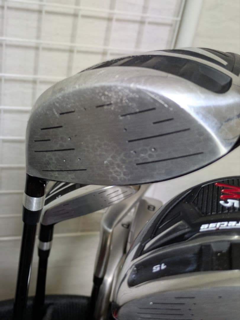 初心者ゴルフキャディーバックセット　メンズ右用