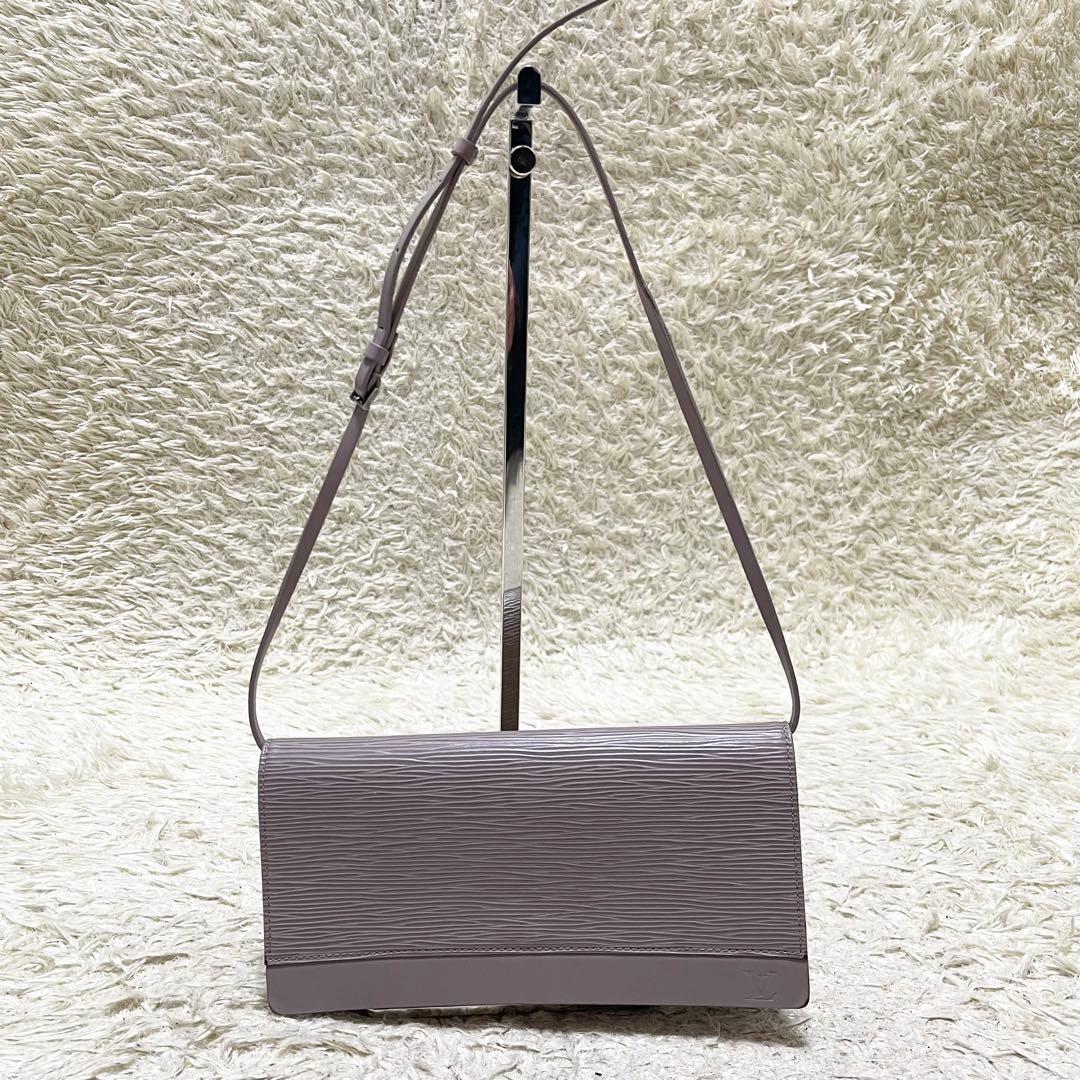 【良品】ルイヴィトン　ショルダーバッグ　オンフルール　エピ　ライラック