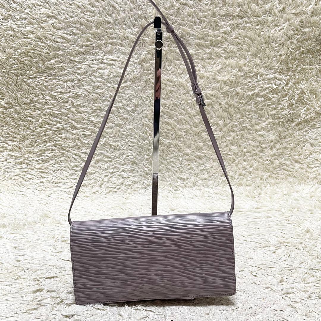 【良品】ルイヴィトン　ショルダーバッグ　オンフルール　エピ　ライラック