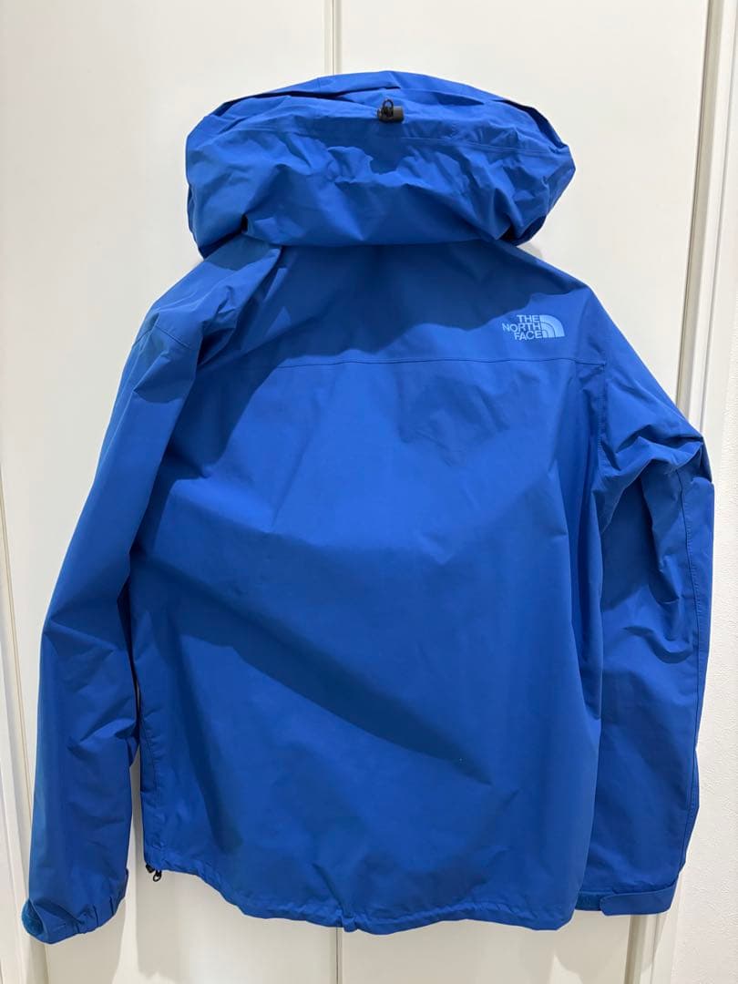 THE NORTH FACE フード付きレインウェア 青 上下セット