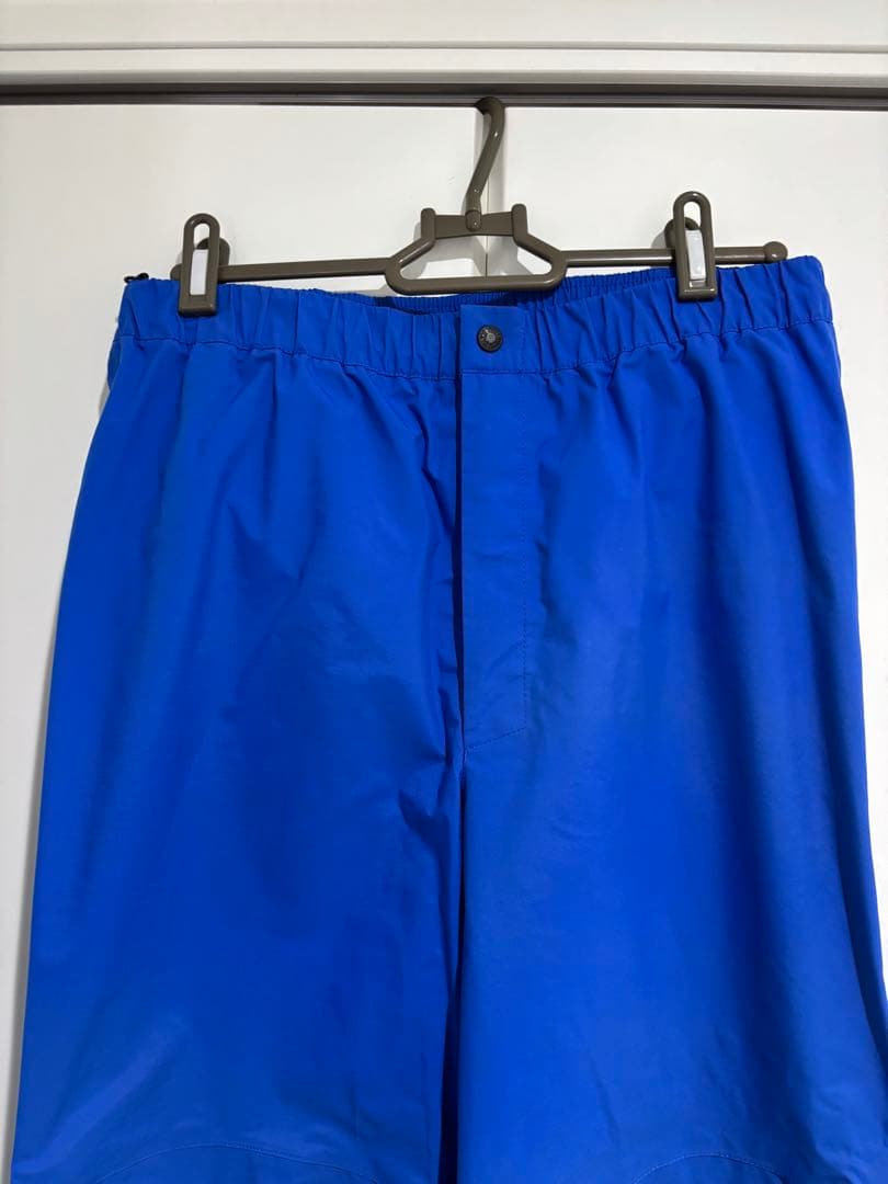 THE NORTH FACE フード付きレインウェア 青 上下セット