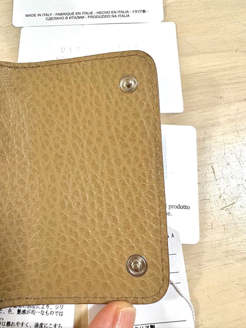 MAISON MARGIELAメゾンマルジェラ 4ステッチ レザーキーケース6連