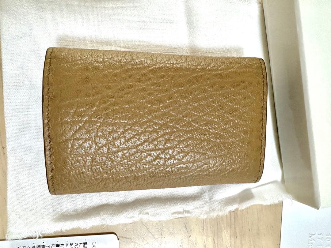 MAISON MARGIELAメゾンマルジェラ 4ステッチ レザーキーケース6連