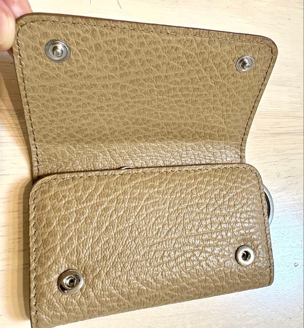 MAISON MARGIELAメゾンマルジェラ 4ステッチ レザーキーケース6連