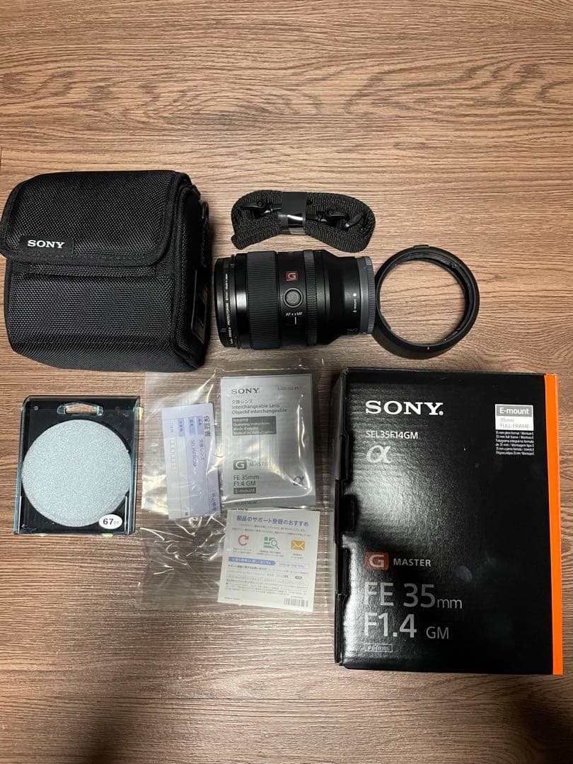 SONY FE 35mm F1.4 GM レンズ