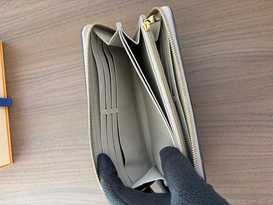【美品】ルイヴィトン アンプラント ジッピーウォレット トゥルトレール