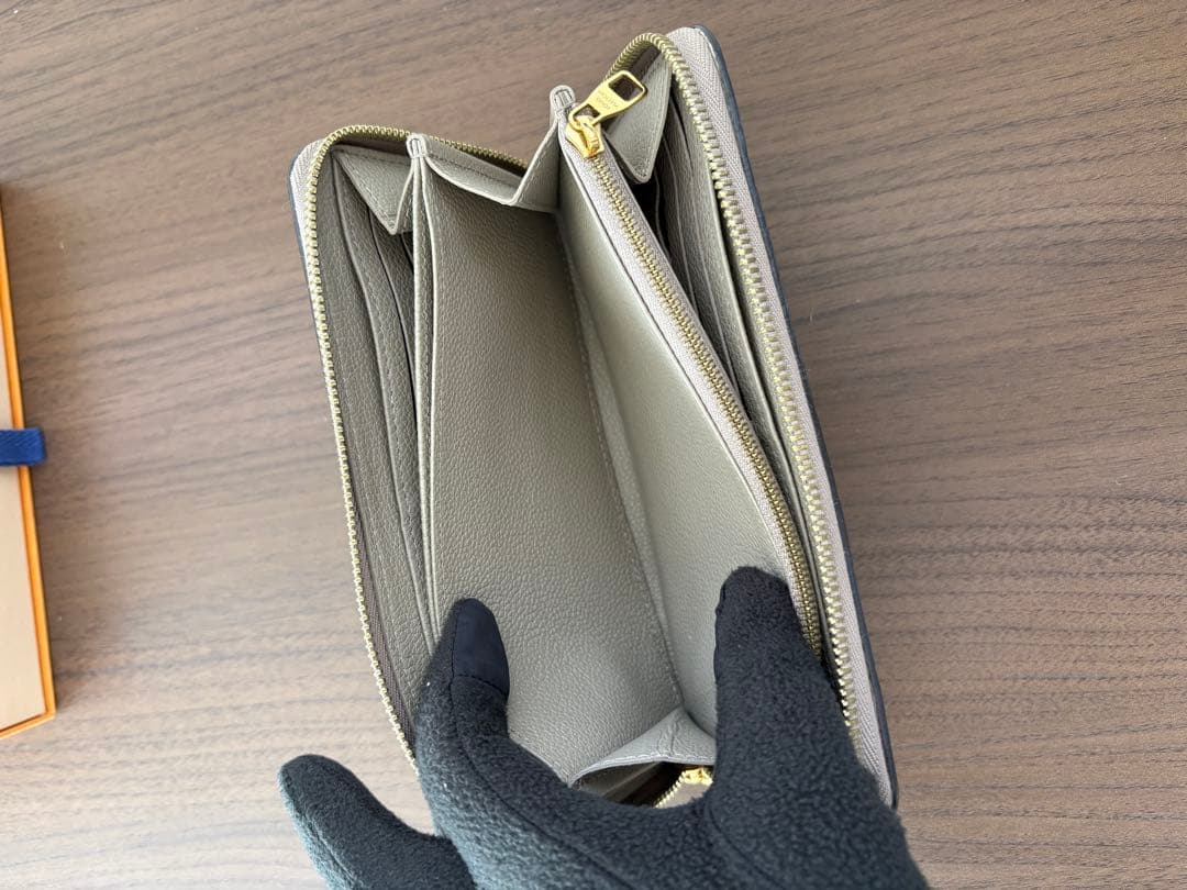 【美品】ルイヴィトン アンプラント ジッピーウォレット トゥルトレール