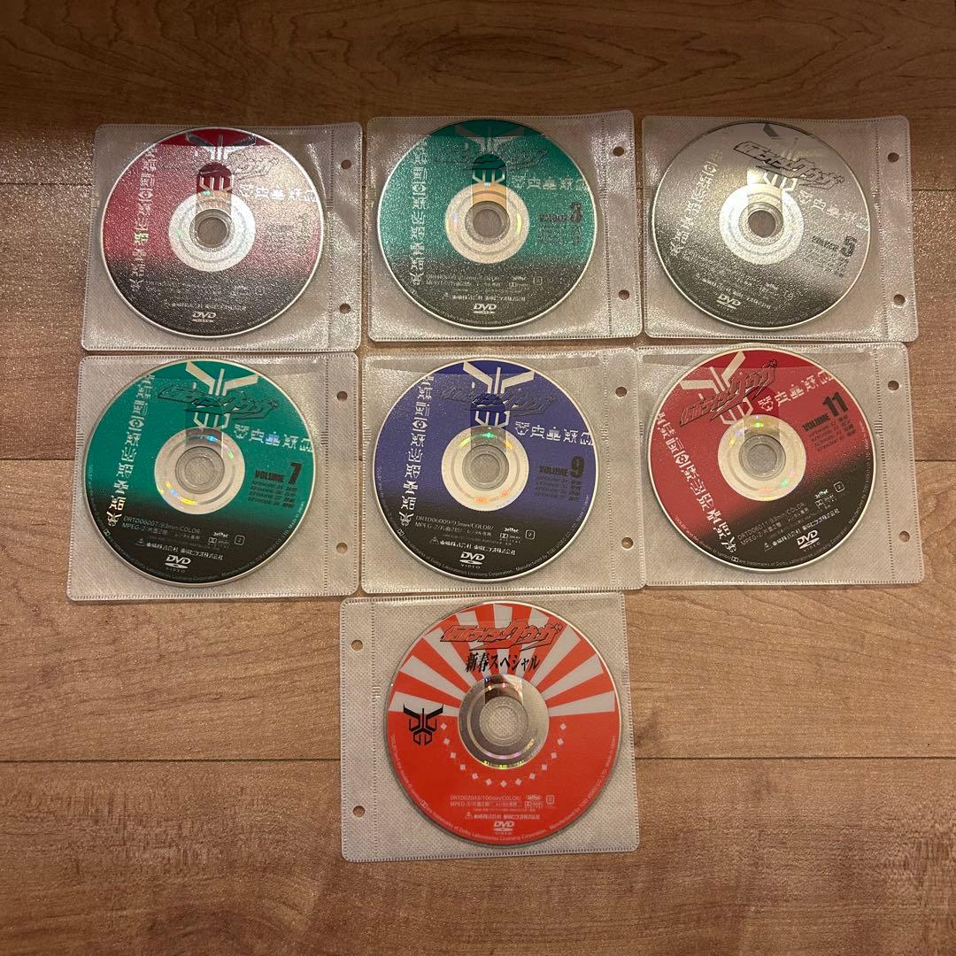 仮面ライダークウガ　DVD13本セット