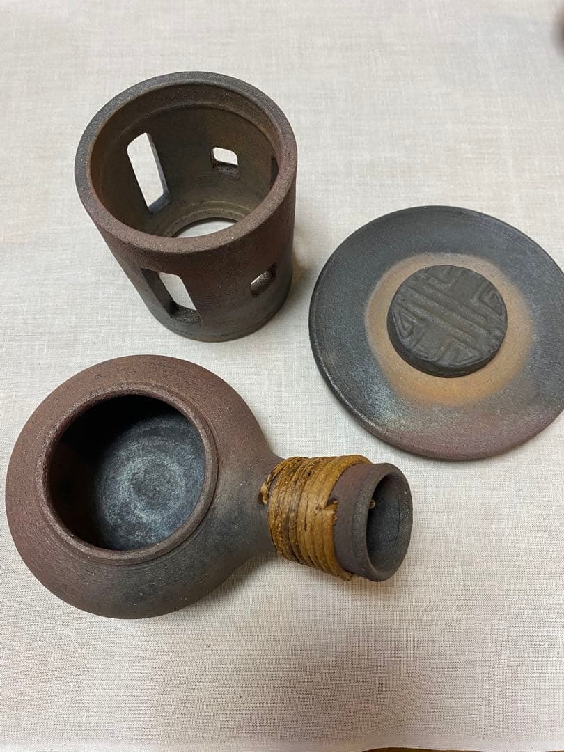 山崎さおり　茶香炉　ミニ焙烙