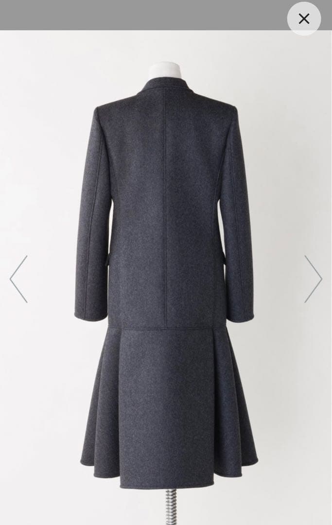 ジャケット・アウター FETICO BONDED WOOL TAILORED COAT
