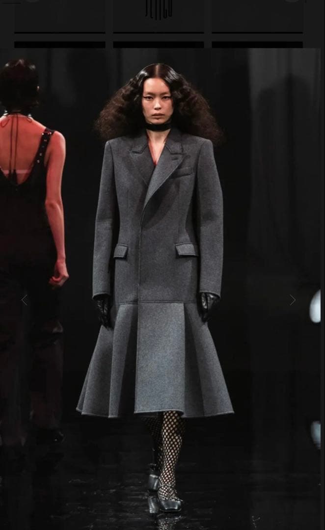 ジャケット・アウター FETICO BONDED WOOL TAILORED COAT