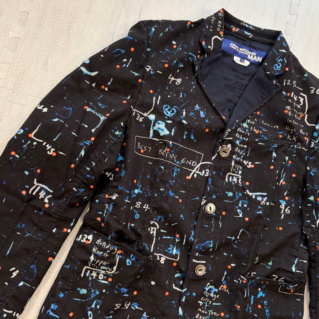 希少 JUNYA WATANABE MAN コムデギャルソン 総柄 ジャケット