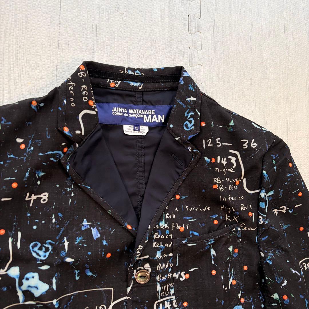 希少 JUNYA WATANABE MAN コムデギャルソン 総柄 ジャケット