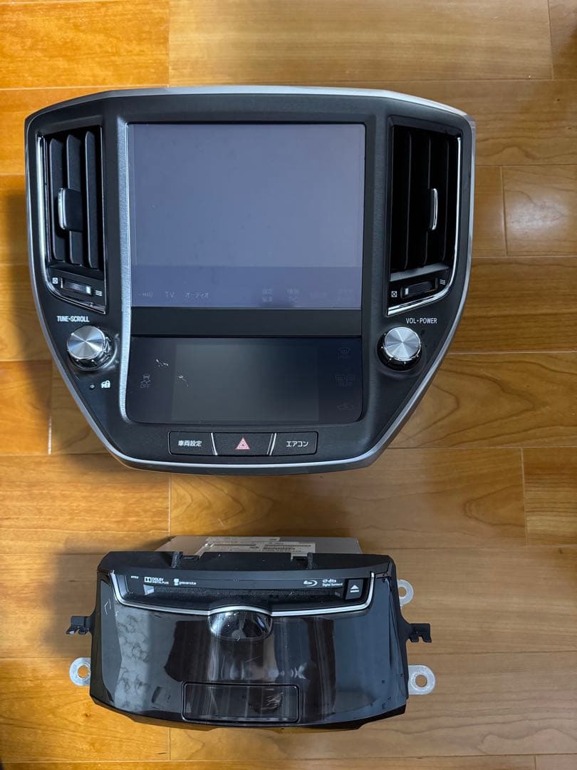 カーナビゲーション 大型ディスプレイ 210系クラウンアスリート(テレビキット付