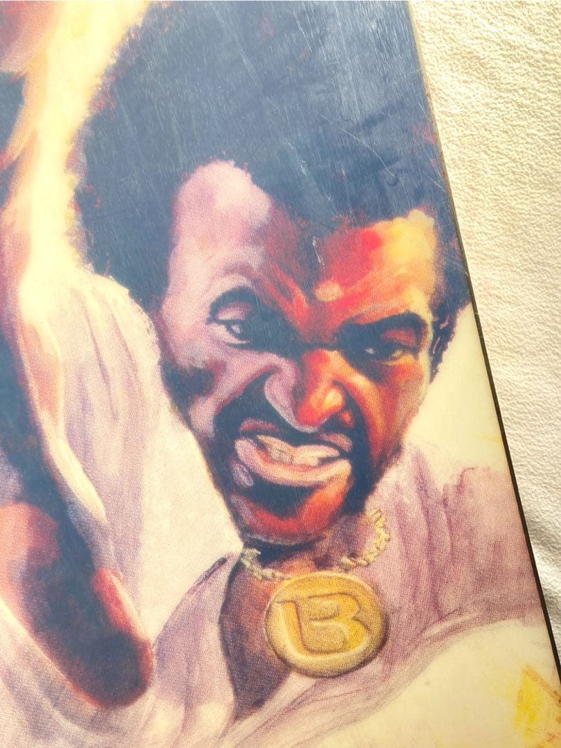 BURTON グラフィック　スノーボード　サイズ154センチ　オレンジ系