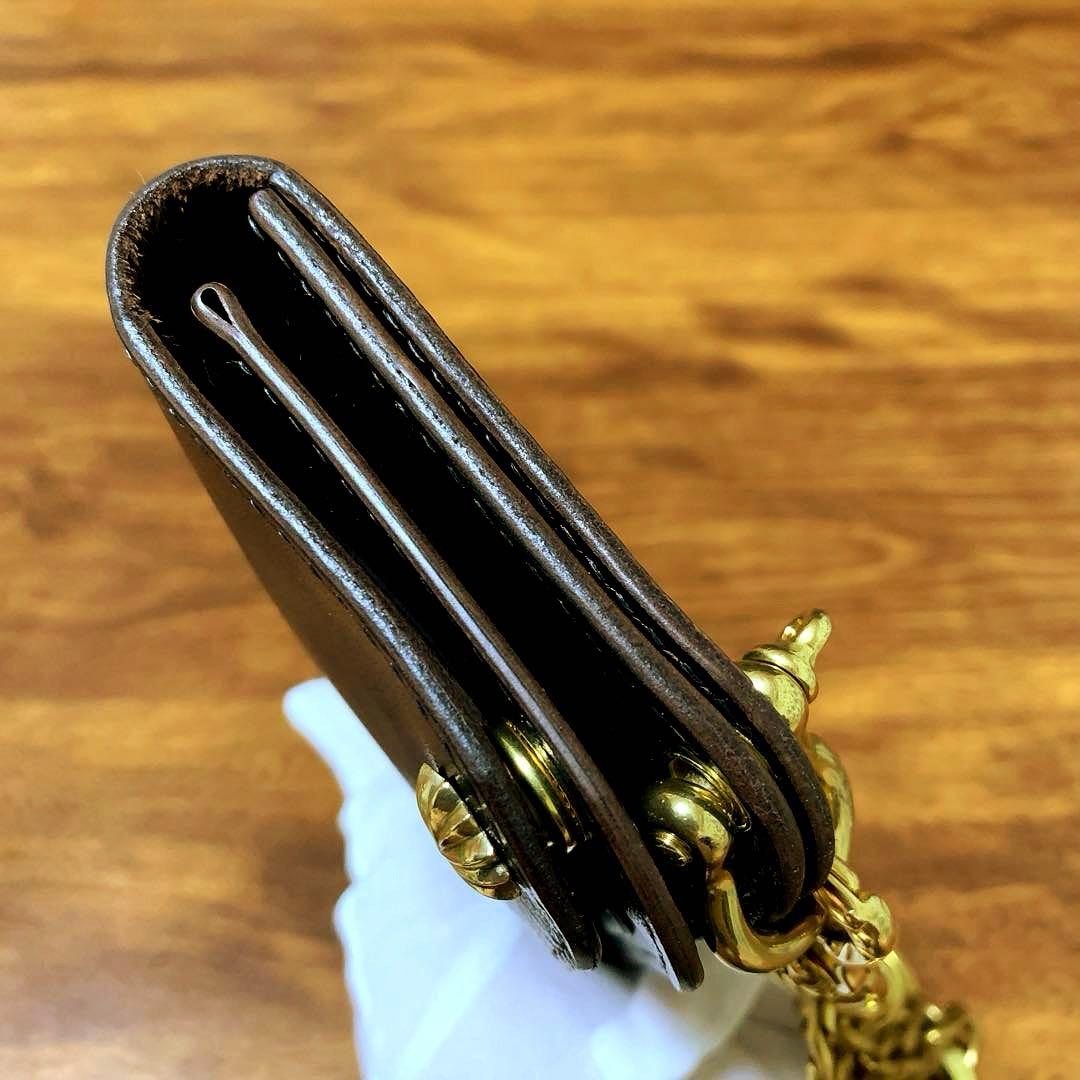 トラッカーウォレット　CA008 ドデカ真鍮シャックルver チェーンセット