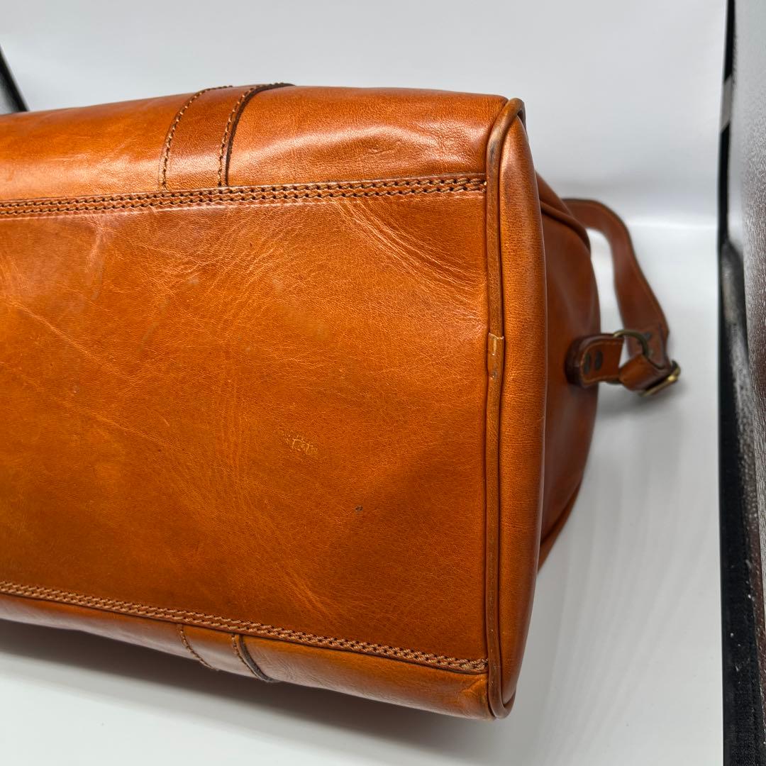 美品 I MEDICI イ メディチ イタリアンレザー ボストンバック トラベル