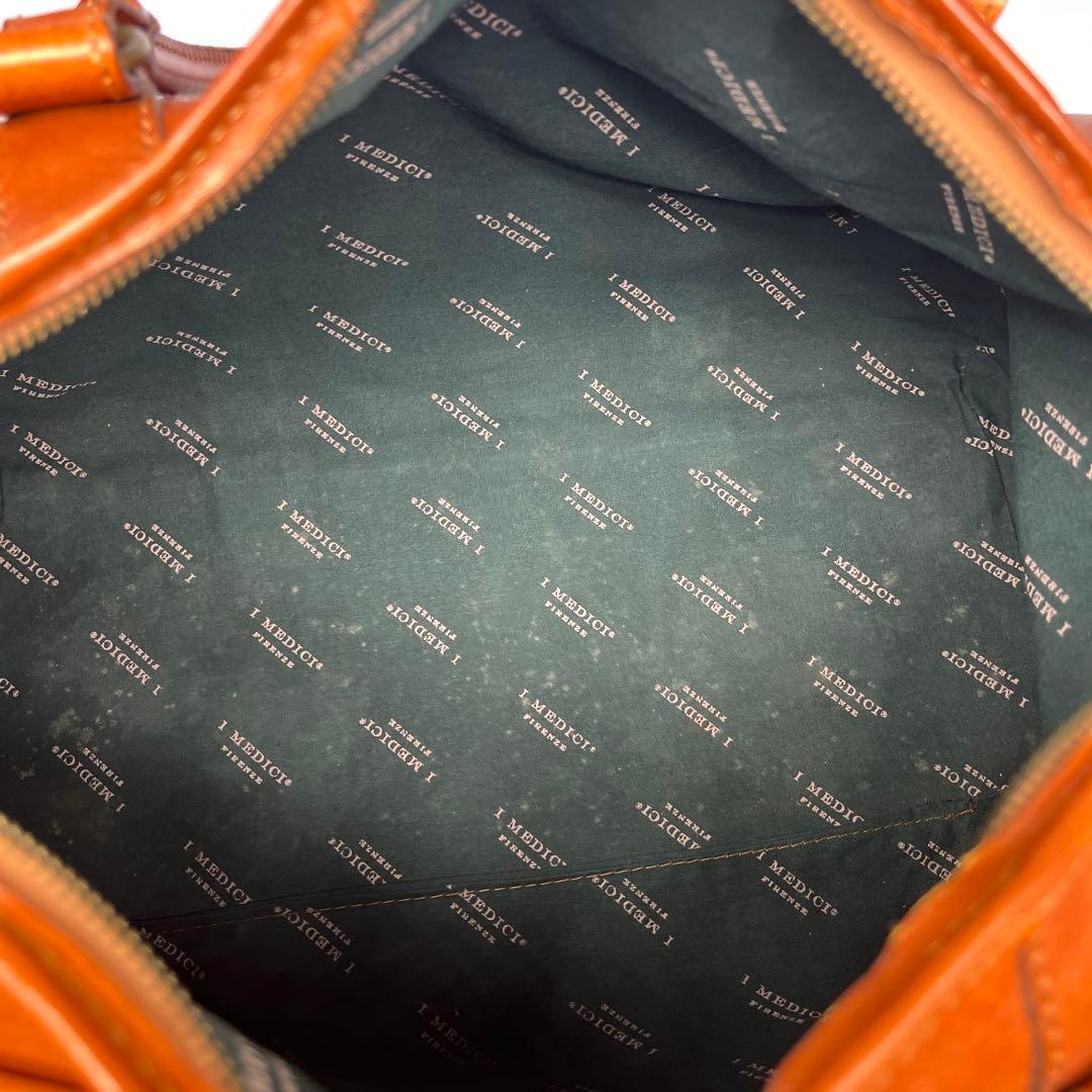 美品 I MEDICI イ メディチ イタリアンレザー ボストンバック トラベル