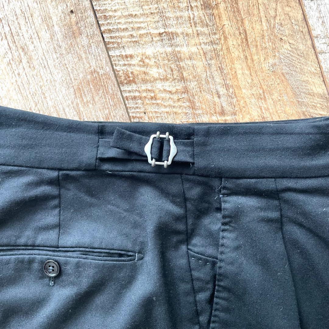 【美品】BERWICH scotch カノニコ ウール スラックス パンツ 48