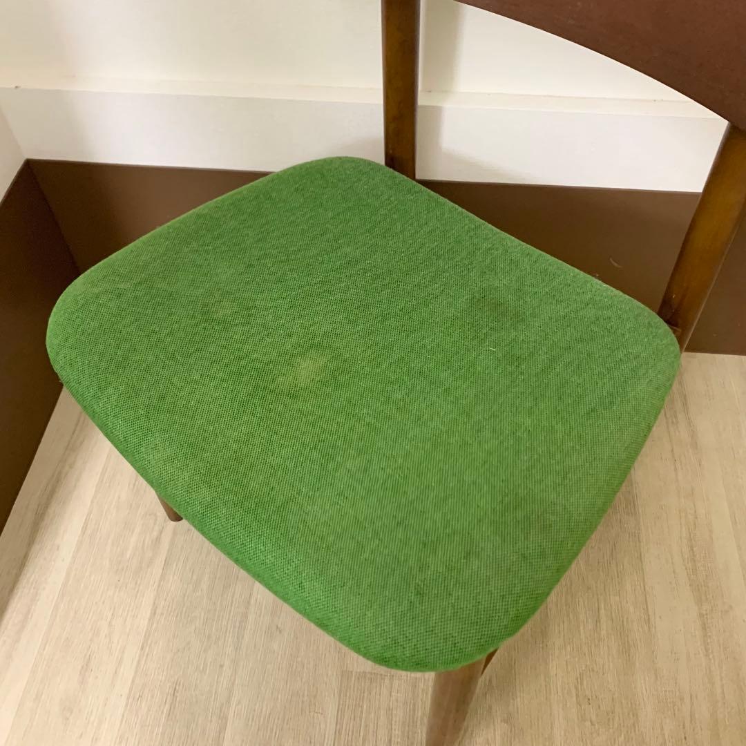 カリモク60+ Tチェア モケットグリーン karimoku