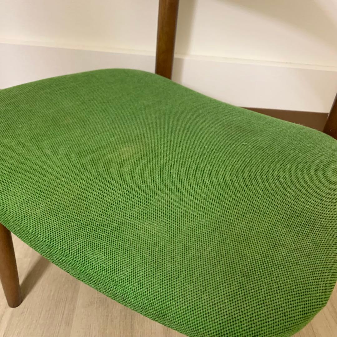 カリモク60+ Tチェア モケットグリーン karimoku