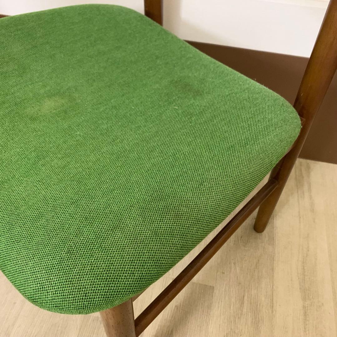 カリモク60+ Tチェア モケットグリーン karimoku