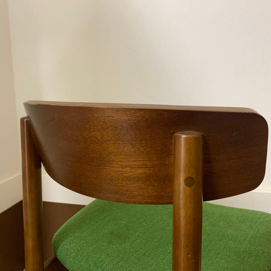 カリモク60+ Tチェア モケットグリーン karimoku