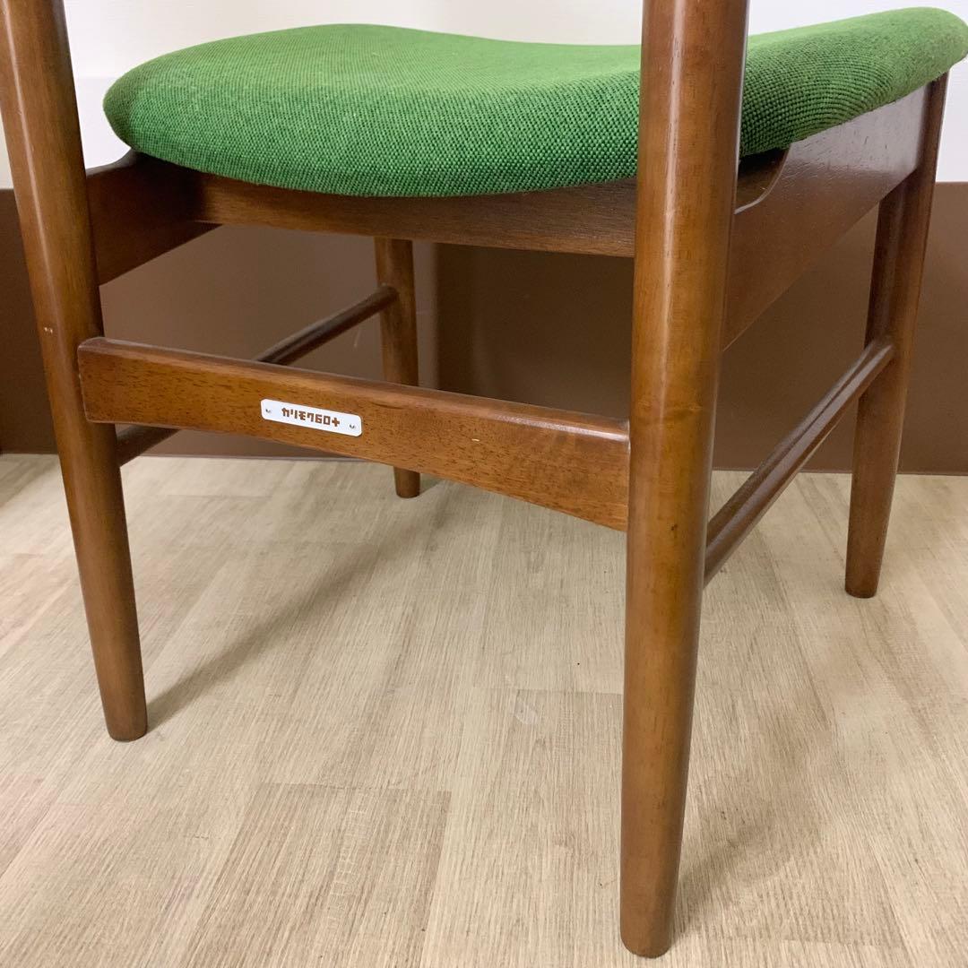 カリモク60+ Tチェア モケットグリーン karimoku